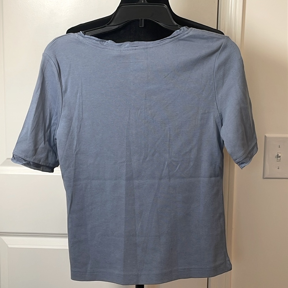 NWT Adini Cotton Short Sleeve Shirt NWT - Picture 2 of 4